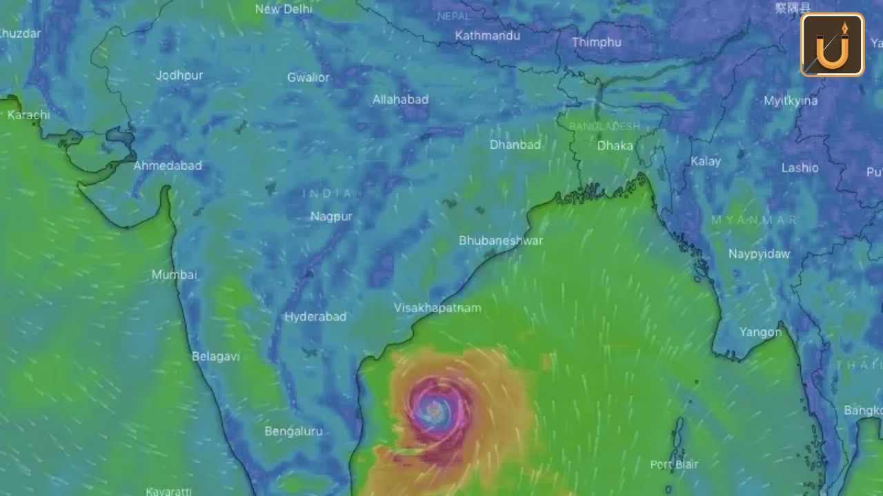 Usthadian Academy / Cyclone Michaung Strikes Andhra Pradesh: Transition From Severe Cyclonic Storm To Depression